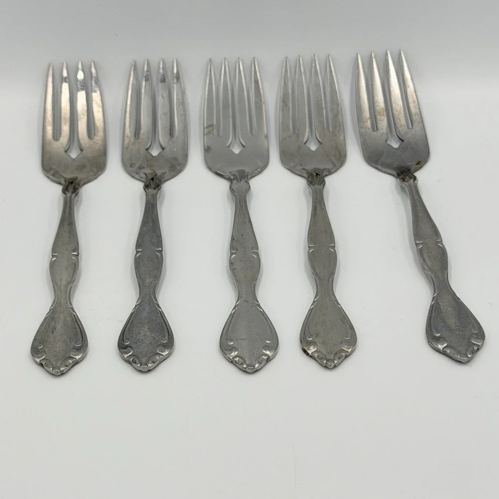 Oneida Cantata Salad Forks 6.5
